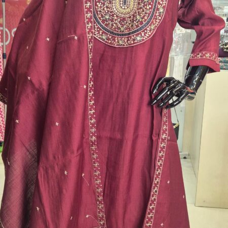 KURTI PANT DUPPATTA SET- sizes M  & XL